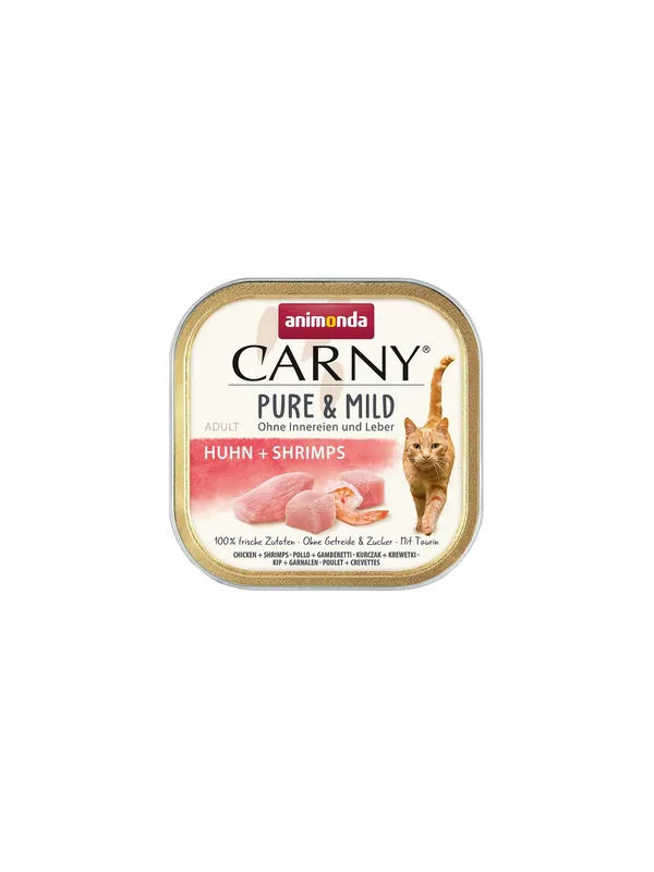 Animonda Carny Pure & Mild Kurczak + Krewetka tacka 100g Niska cena