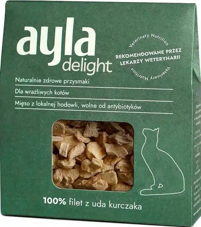AYLA Delight Przysmak Filet z uda kurczaka dla kota 28g Zamów teraz