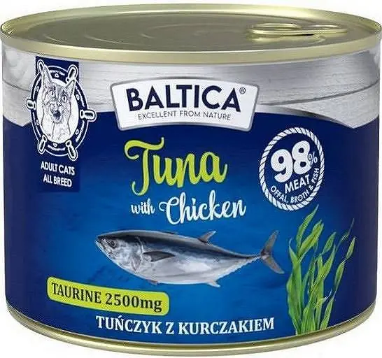Szybka wysyłka Baltica Excellent Adult Tuna&Chicken Karma z tuńczykiem i kurczakiem dla kota 185g