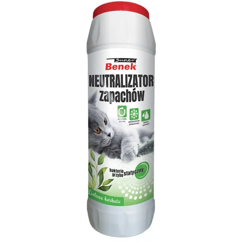 Zamów dziś SUPER BENEK Neutralizator zapachów granulat 500g - Zielona herbata