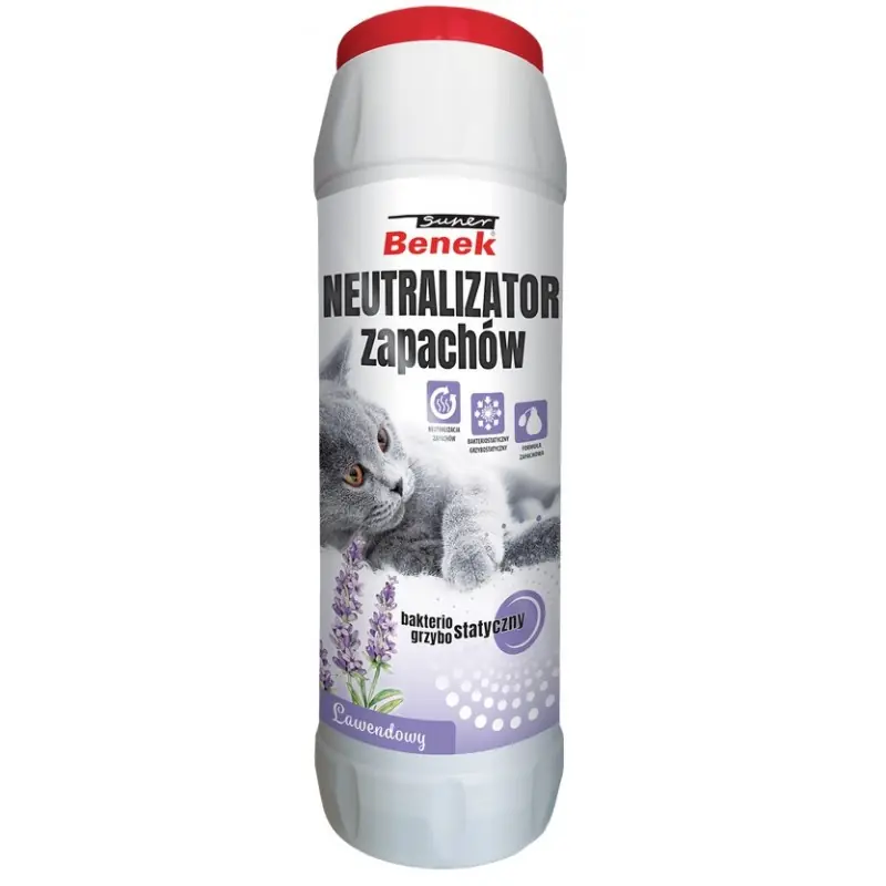 SUPER BENEK Neutralizator zapachów granulat 500g - Lawendowy Hit cenowy