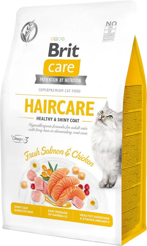 Brit Care Cat Grain-Free Haircare Karma dla kota 400g Tani