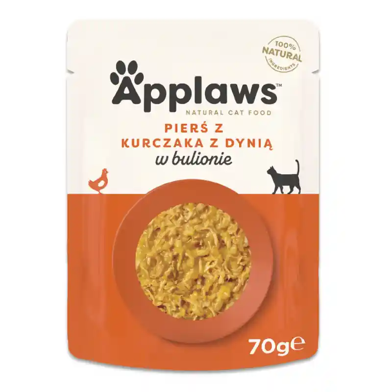 APPLAWS Cat Pierś z kurczaka z dynią (saszetka) Rabat