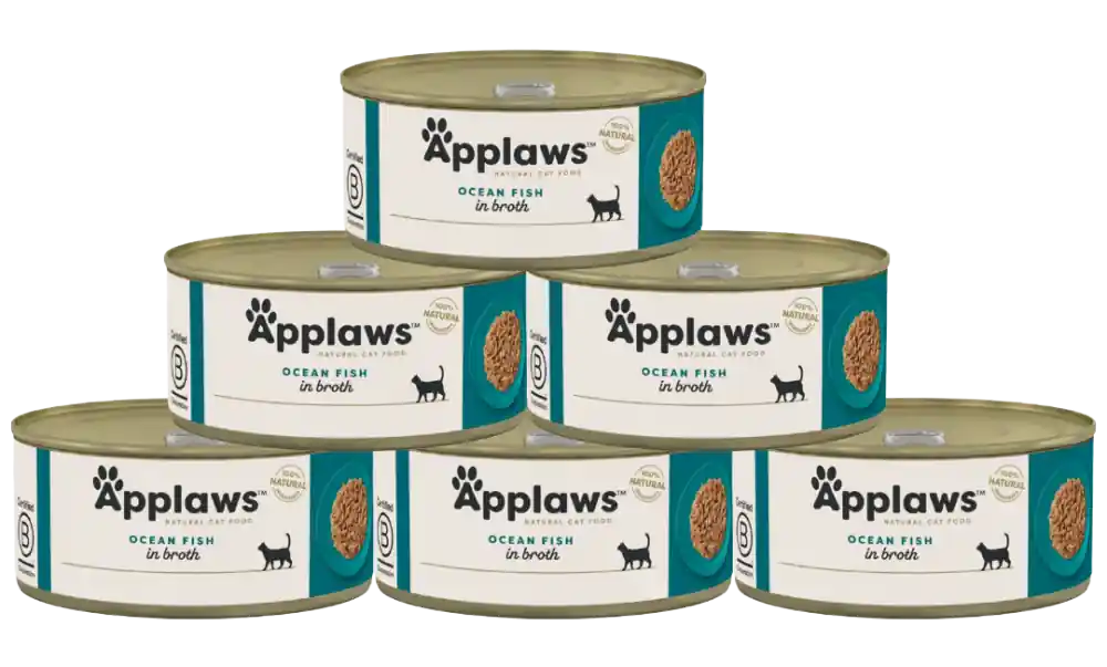 Applaws Natural Cat Food in Broth Karma z rybami oceanicznymi dla kota w bulionie 12x156g PAKIET Darmowy zwrot