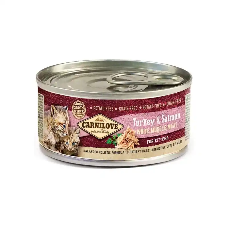 CARNILOVE Cat Kittens Turkey and Salmon - puszka Oferta limitowana