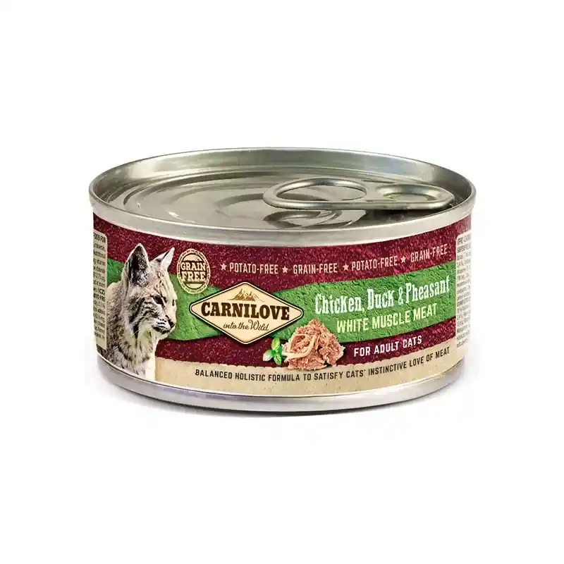 CARNILOVE CAT Adult Chicken, Duck and Pheasant - puszka Super okazja