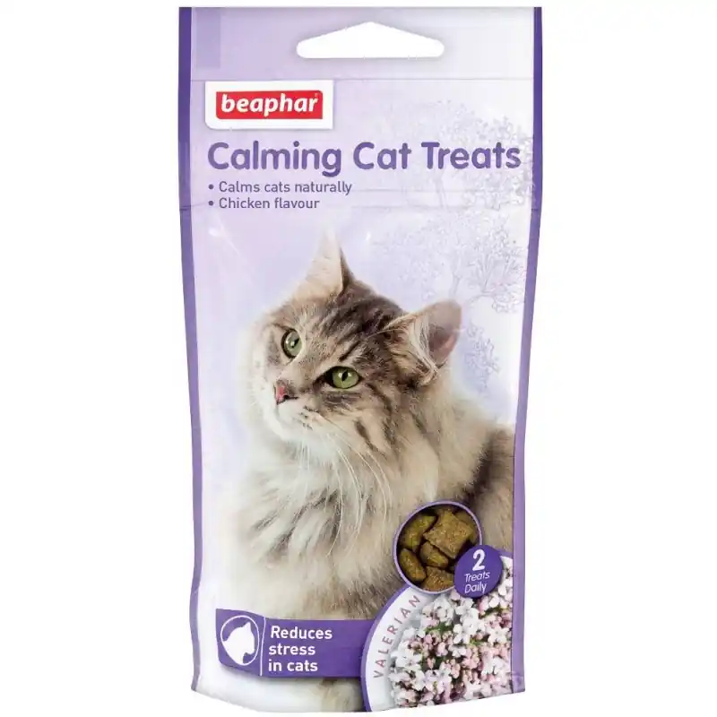 BEAPHAR Calming Cat Treats - wyciszający przysmak dla kotów 35g Bezpieczna płatność