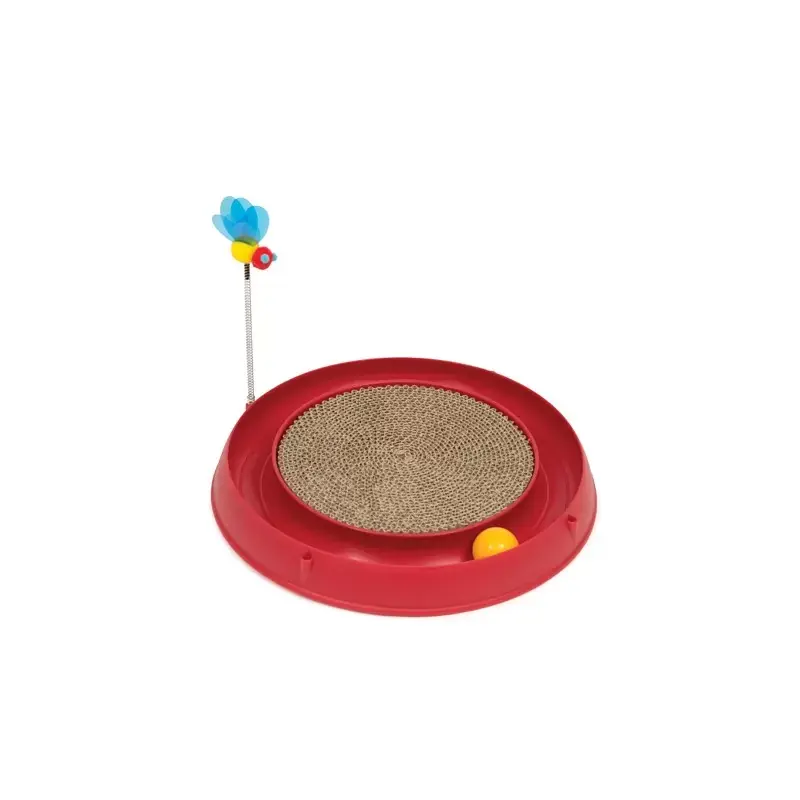 Najlepsza cena CATIT Tor Play‘n Scratch z drapakiem - czerwony