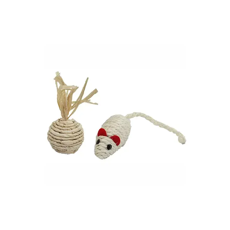 Oferta czasowa PET NOVA Zestaw dla kota myszka + piłka