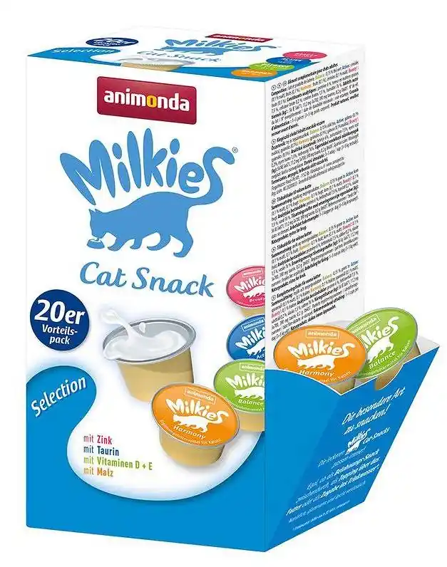 Ostatnia szansa Animonda Przysmak Milkies Cat Snacks Mix dla kota op. 20x15g