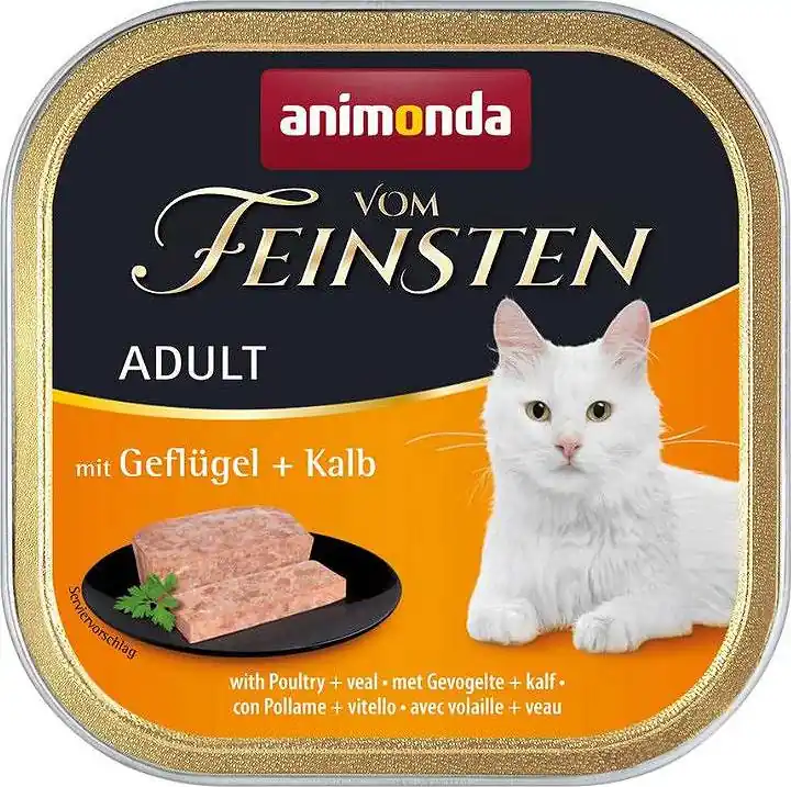 Animonda Vom Feinsten CAT Adult Karma z drobiem i cielęciną dla kota 100g Kup teraz