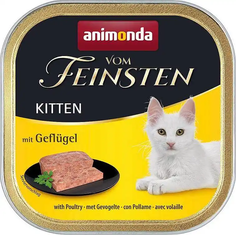 Animonda Vom Feinsten CAT Kitten Karma z drobiem dla kociąt 100g Super okazja