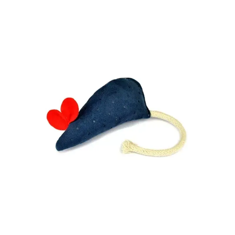LAUREN DESIGN Myszka 15cm - granatowa (pikowana) Oferta limitowana