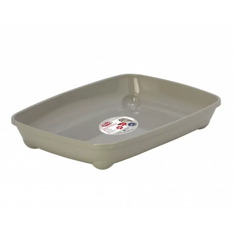 PET NOVA Cat Life Kitty Tray Small - Kuweta otwarta 37cm - szara Wyjątkowa oferta