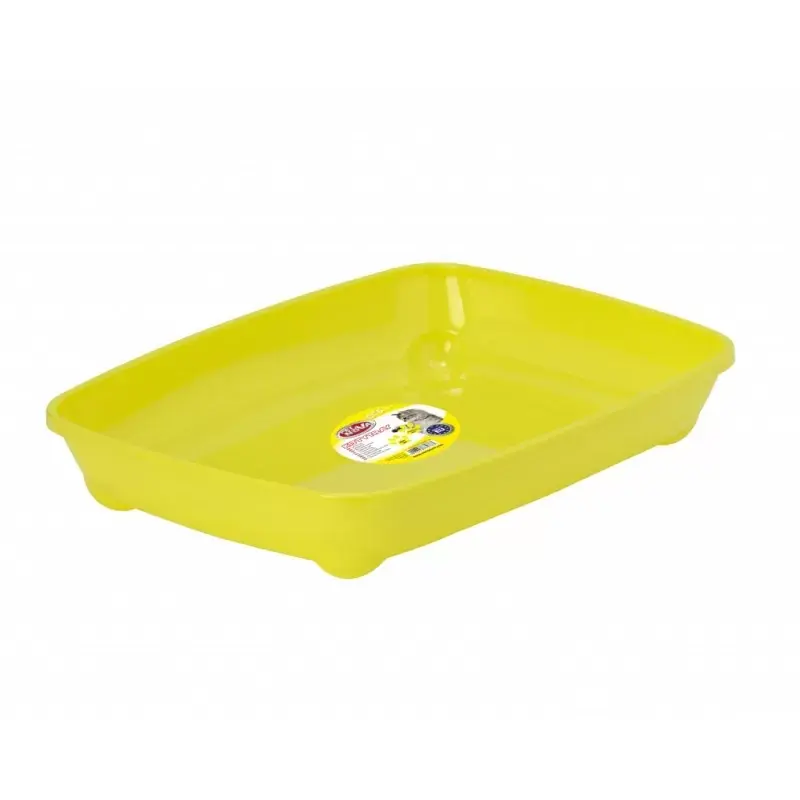 PET NOVA Cat Life Kitty Tray Small - Kuweta otwarta 37cm - żółta Nowość
