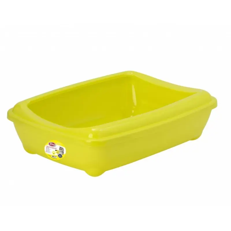 PET NOVA Cat Life Kitty Tray - Kuweta otwarta z ramką - żółta Dodaj do koszyka