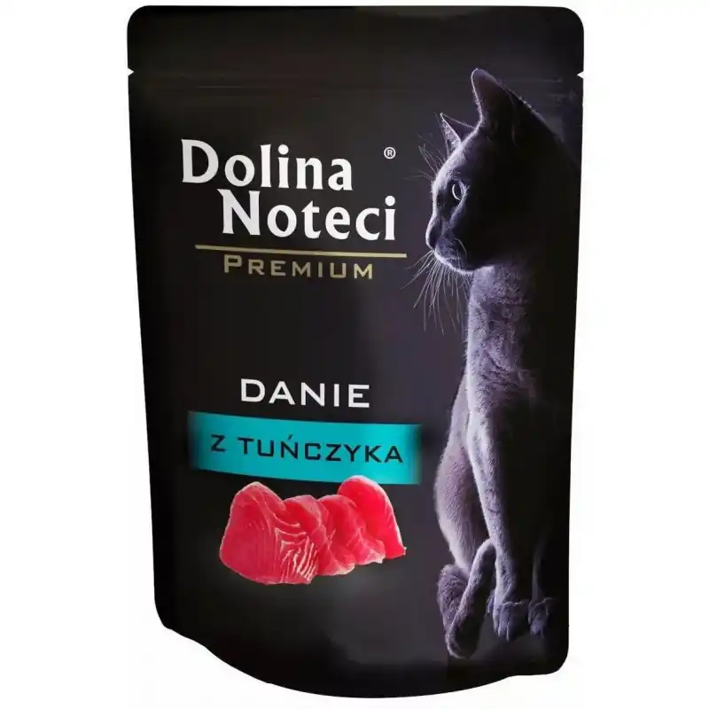 Popularny DOLINA NOTECI Premium - Danie z tuńczyka dla kota (saszetka)