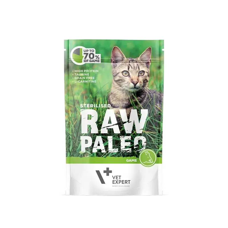 Ekspresowa dostawa RAW PALEO Sterilised Game 100g (saszetka) dziczyzna