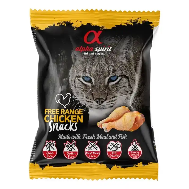 ALPHA SPIRIT Kurczak - Przysmak w kostkach dla kota 50g Promocja