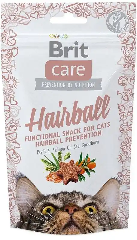 Brit Care Przysmak Cat Snack Hairball dla kota op. 50g Tylko dziś