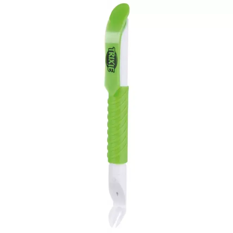 TRIXIE Przyrząd do usuwania kleszczy z lampką Led 14cm Nowy
