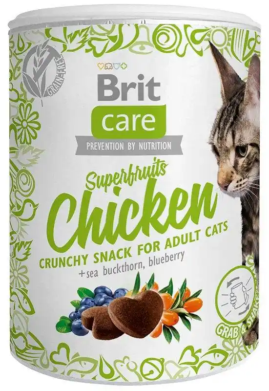 Brit Care Przysmak Superfruits Chicken dla kota op. 100g Cena promocyjna