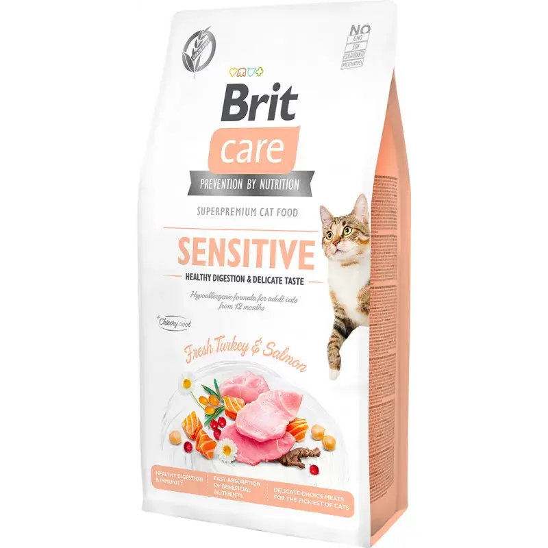 Hit sprzedaży BRIT CARE CAT Grain-Free Sensitive Healthy Digestion and Delicate Taste