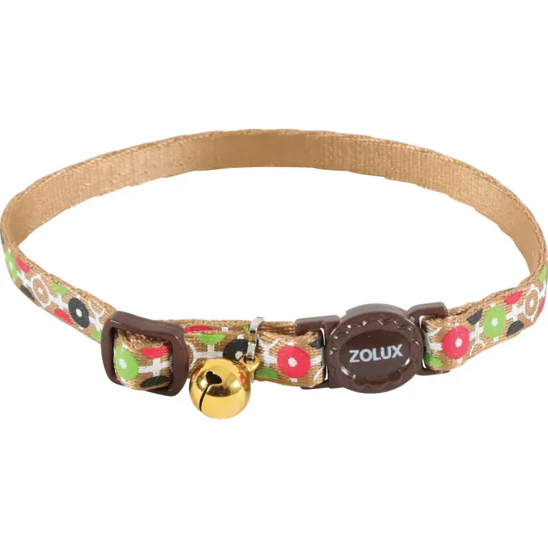 ZOLUX Obroża regulowana nylonowa Arrow - brązowy Wyjątkowa oferta
