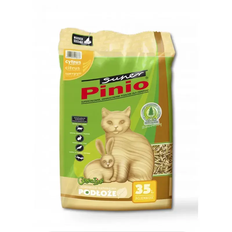 SUPER PINIO PELLET Cytrus 35L Bezpieczne zakupy