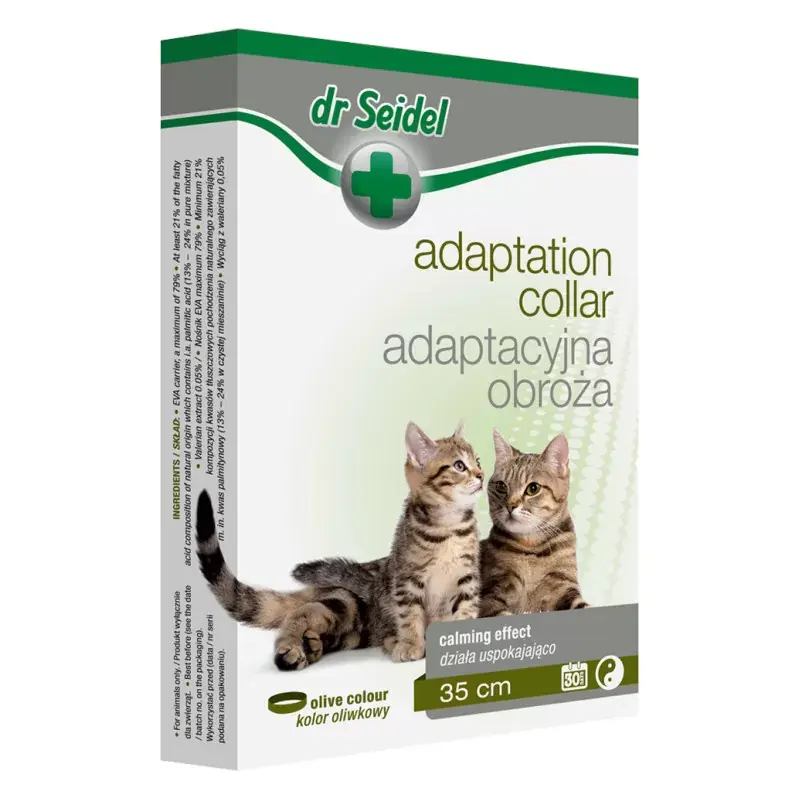 DR SEIDEL Obroża adaptacyjna dla kota 35cm Tani