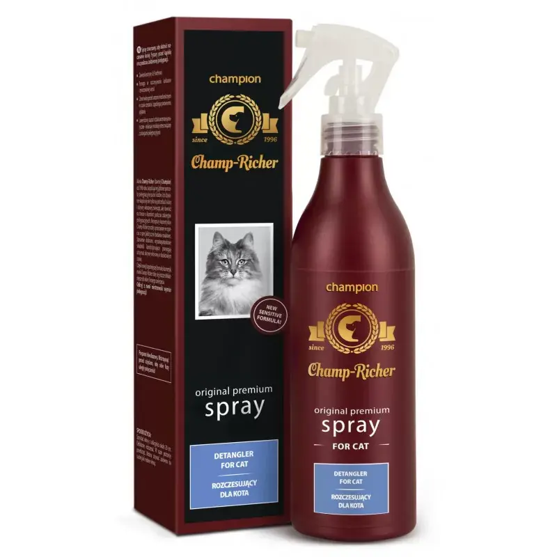 Wyjątkowa oferta CHAMP-RICHER - spray rozczesujący dla kota 250ml