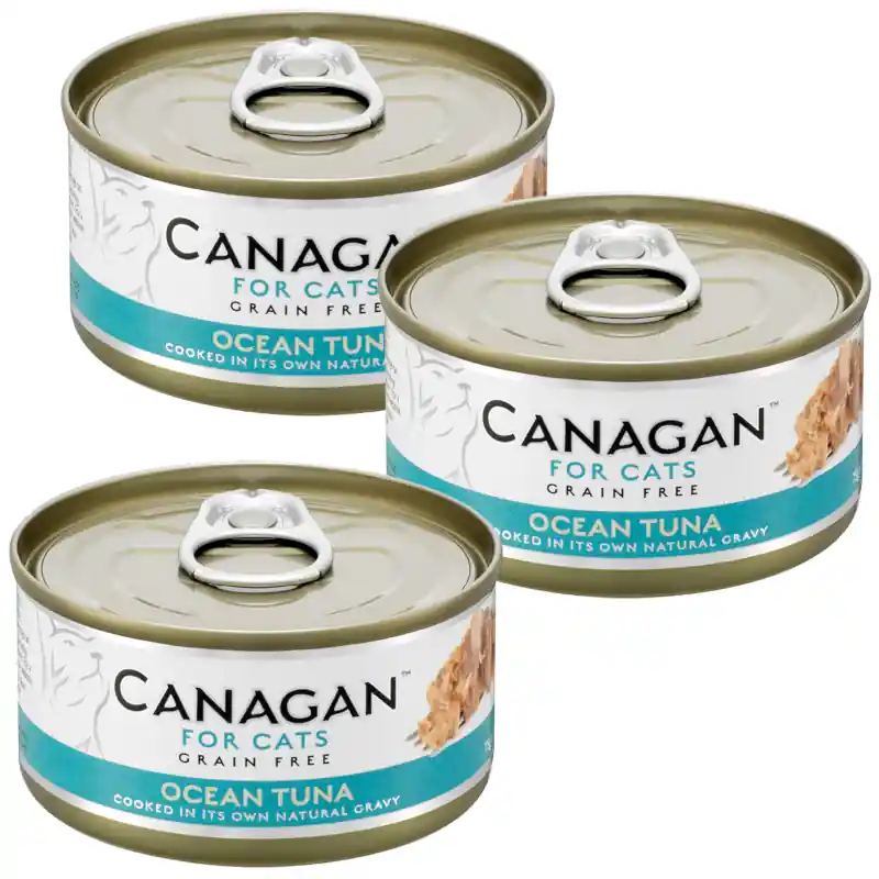 Ostatnia szansa Canagan For Cats Ocean Tuna Karma z tuńczykiem dla kota 12x75g PAKIET