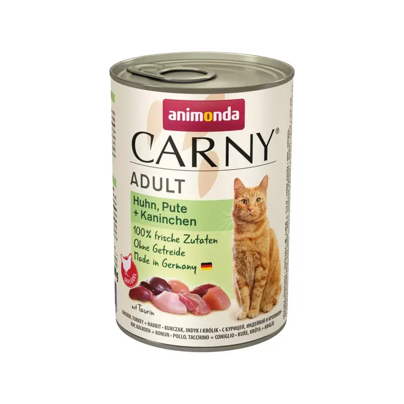 Promocja ANIMONDA Carny Adult - Kurczak, Indyk i królik 400g