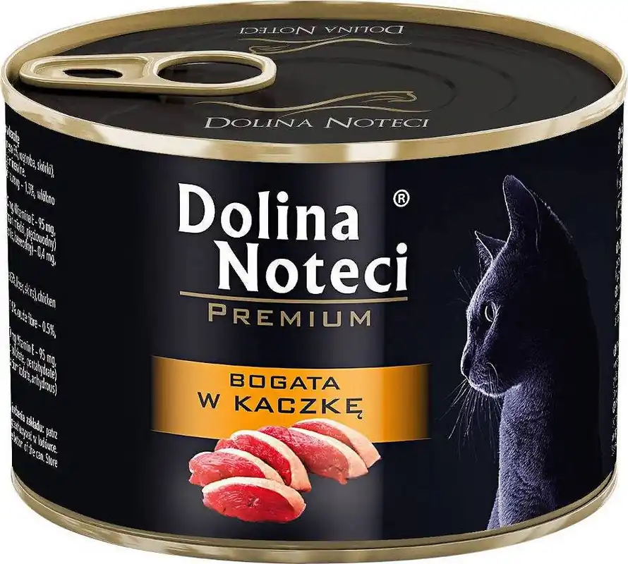 Dolina Noteci Premium Karma z kaczką dla kota 185g Cena promocyjna