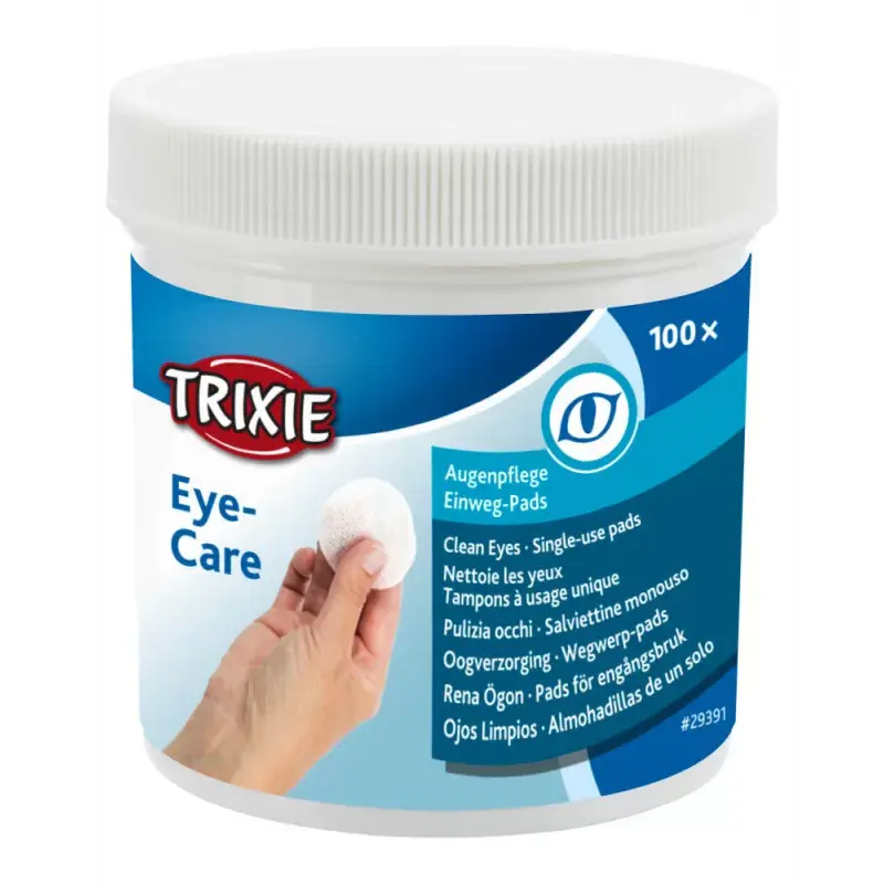 Zamów teraz TRIXIE Eye Care Czyste oczy - chusteczki 100 szt.