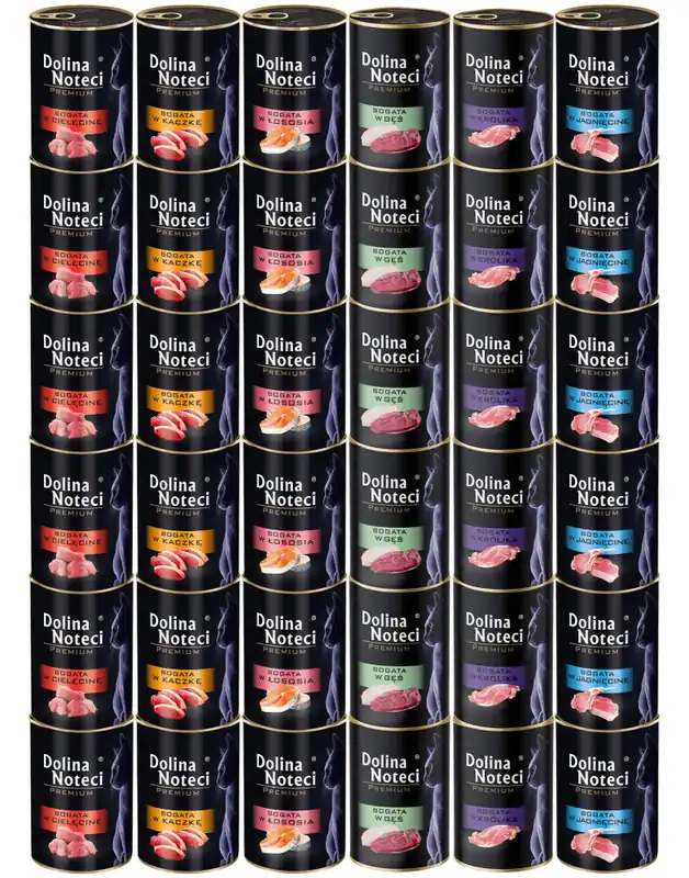 Dolina Noteci Premium Pakiet degustacyjny Karma dla kota 36x400g Premium