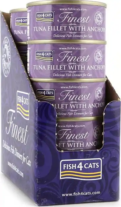 Fish4Cats Karma z tuńczykiem i anchois dla kota 10x70g PAKIET Najlepsza cena