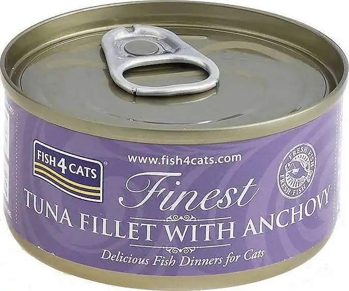 Fish4Cats Karma z tuńczykiem i anchois dla kota 70g Zamów teraz