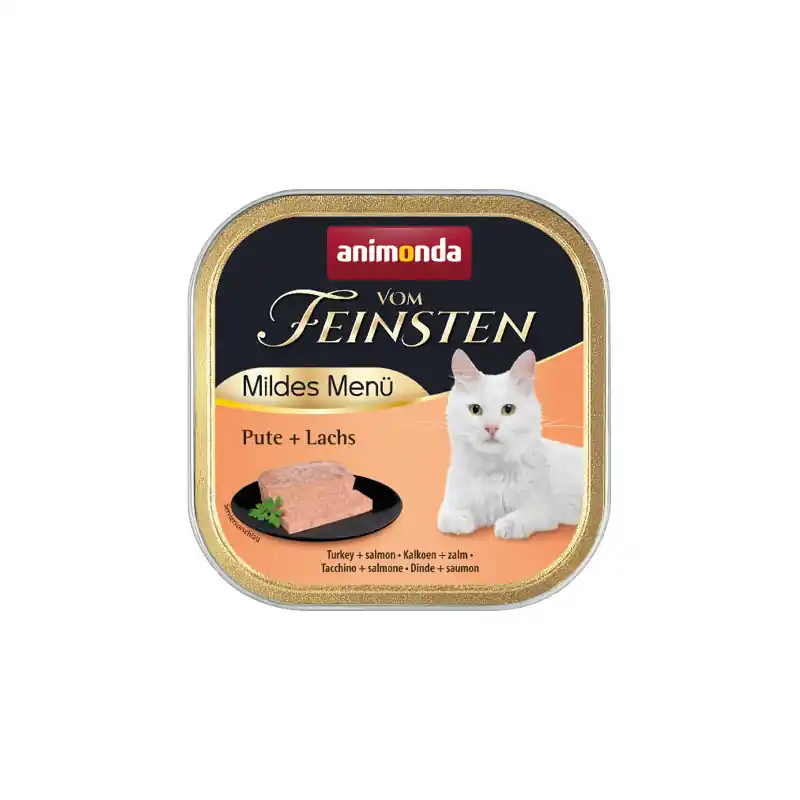 Hit cenowy ANIMONDA Cat Vom Feinsten Mild Menu Adult - indyk łosoś