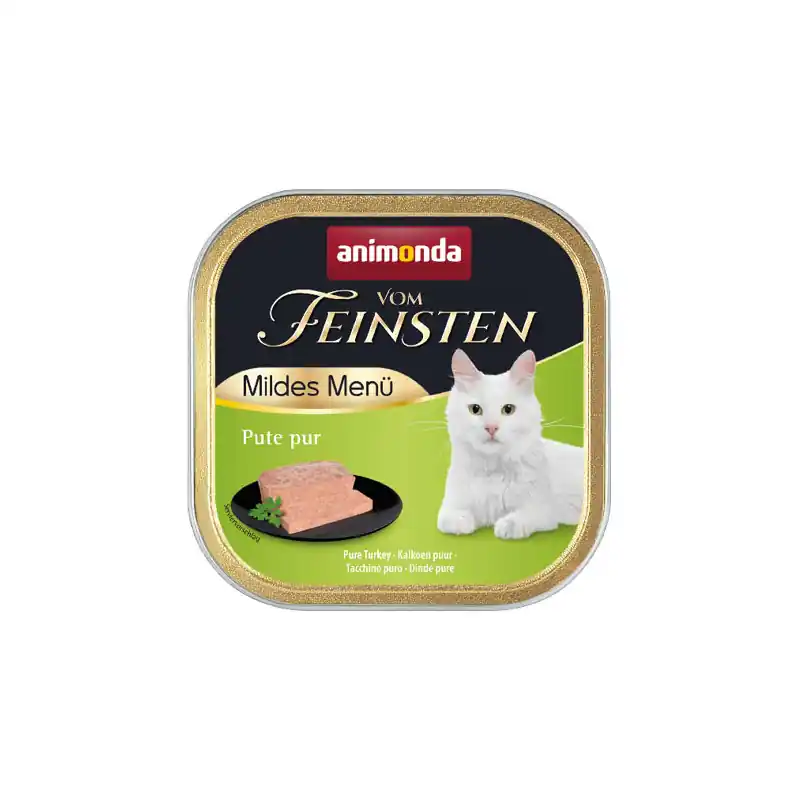 Premium ANIMONDA Cat Vom Feinsten Mild Menu Adult - czysty indyk