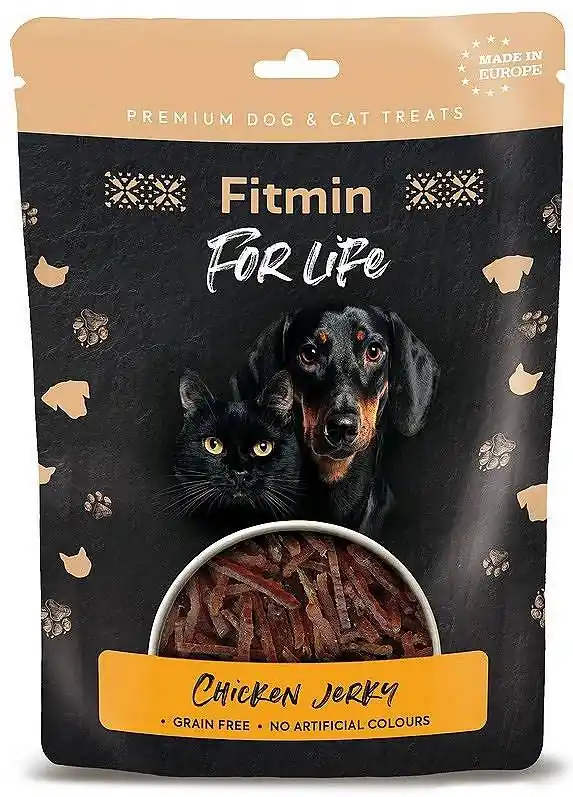 Bezpieczne zakupy Fitmin For Life Przysmak Chicken Jerky dla psa i kota op. 70g