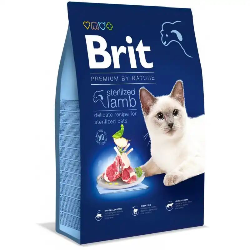 BRIT Premium by Nature Cat Sterilized Lamb Ograniczona ilość