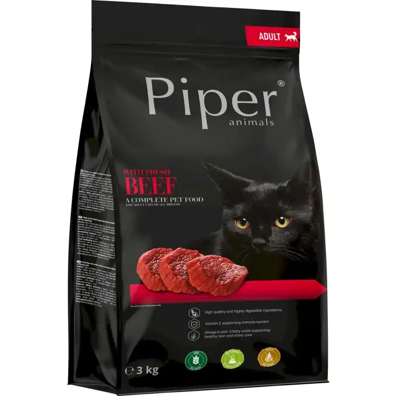 DOLINA NOTECI PIPER z wołowiną dla kota 3kg Tylko do końca tygodnia