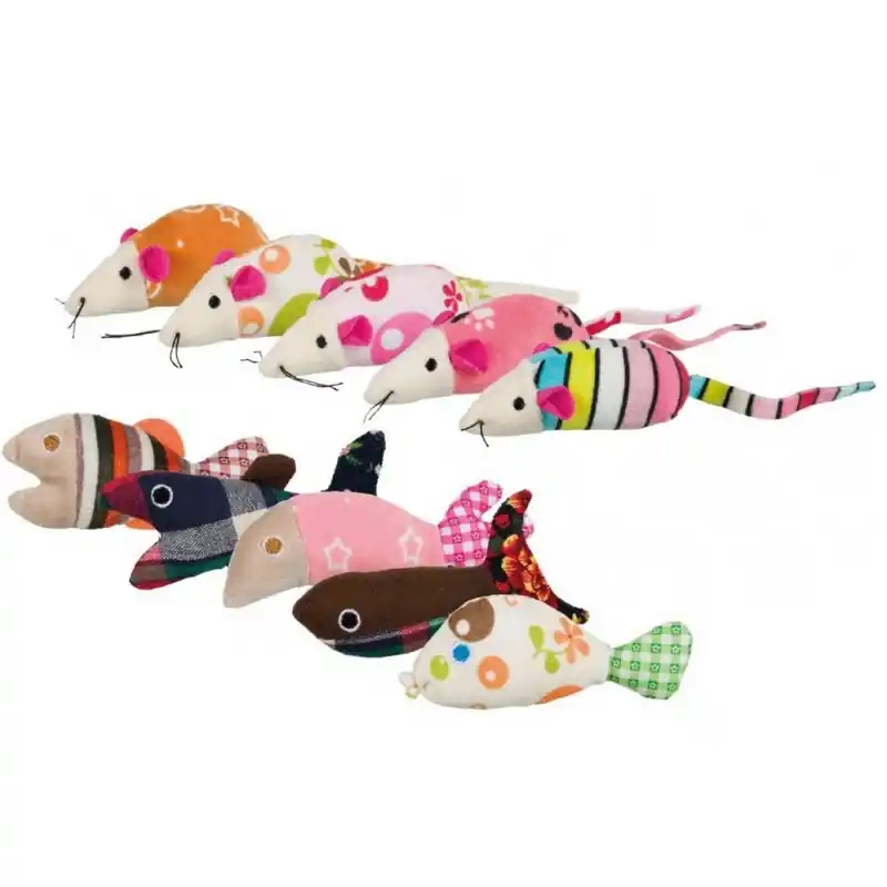 Kup online TRIXIE Myszka / rybka 9 - 12 cm / 1 szt.