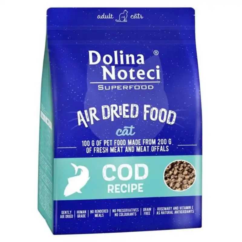 DOLINA NOTECI Superfood Danie z Dorsza - karma suszona dla kota 1kg Kup online