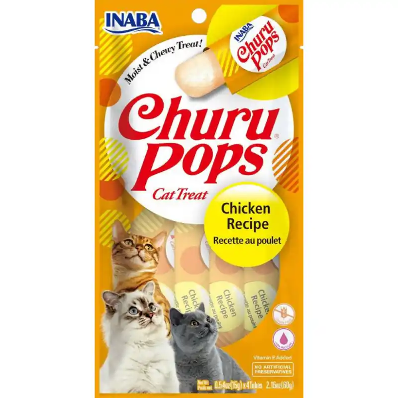 INABA Cat Churu kremowy przysmak w postaci galaretki dla kota kurczak 4x15g (60g) Taniej