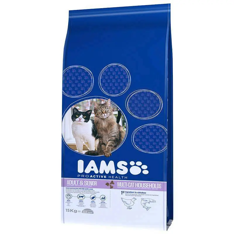 IAMS Cat Adult Multicat Sucha Karma dla kota 15kg Premium
