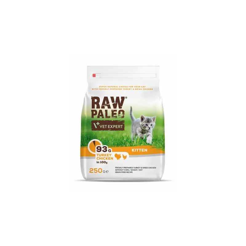 Okazja RAW PALEO Kitten Turkey and Chicken