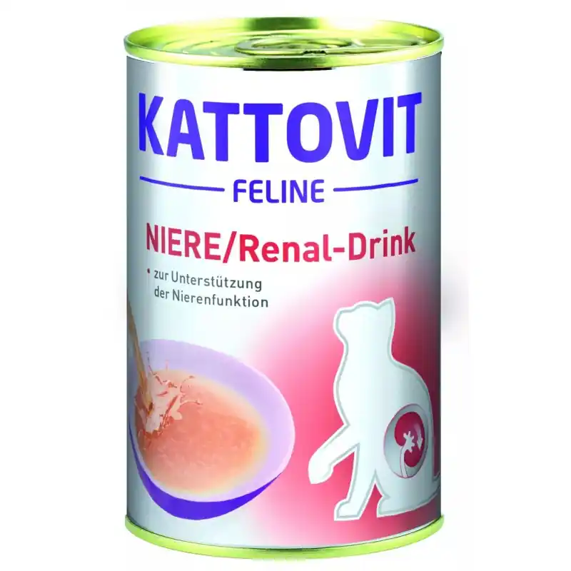 Oferta limitowana KATTOVIT Renal Drink Kurczak 135ml (puszka)