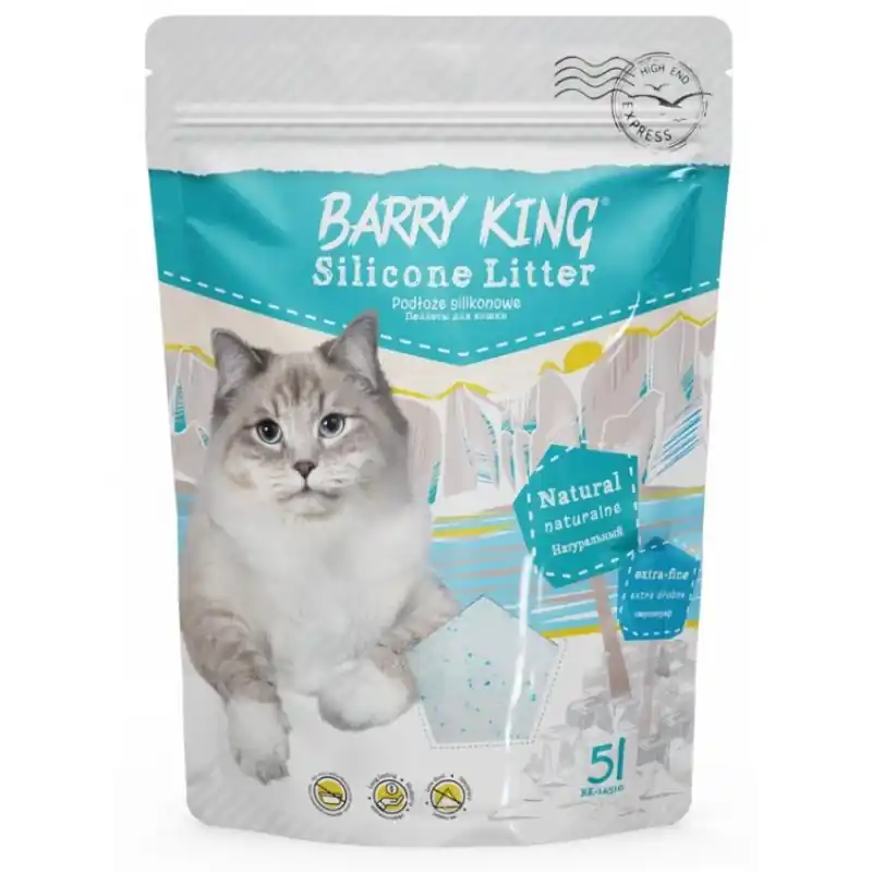 BARRY KING Podłoże silikonowe dla kota - Extra drobne 5l Kup teraz